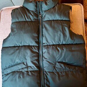 GUC Old Navy Green Puffer Vest